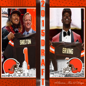 Browns_Fan32's tweet photo. Your @Browns 2015 First Round Draft Picks #GoBrowns #AVIEdit @Danny_Shelton55 @BigErv_75 http://t.co/23uL4X55J6