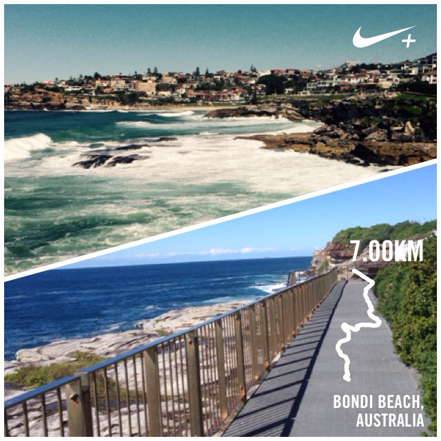 Lizzie_barry's tweet photo. Bondi 😍 #forceofnaturesyd I just ran 7.00 km with Nike+. #nikeplus http://t.co/0JnmXw69hB