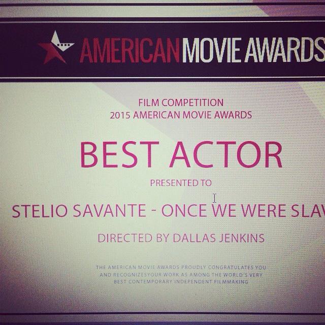 nfvfsa's tweet photo. Congratulations SA born actor @StelioSavante ππ Continue to make SA shine in #Hollywood #BestActor #OncewewereSlaves http://t.co/Ux3rh1s7wj