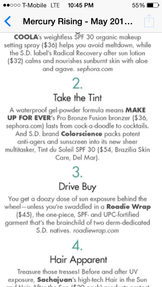 roadiewrap's tweet image. #Riviera Magazine
#Mercury rising #get them while they are hottt