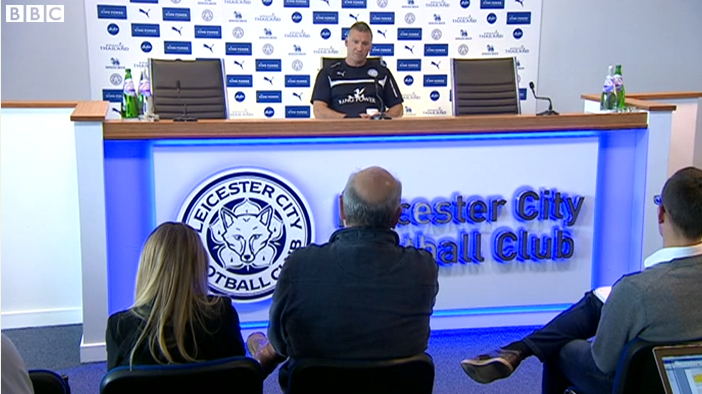BBCSport's tweet photo. Pat Murphy v Nigel Pearson - the interview dividing fans and journalists alike http://t.co/eR37296yjW #lcfc http://t.co/haIf4v1xdw