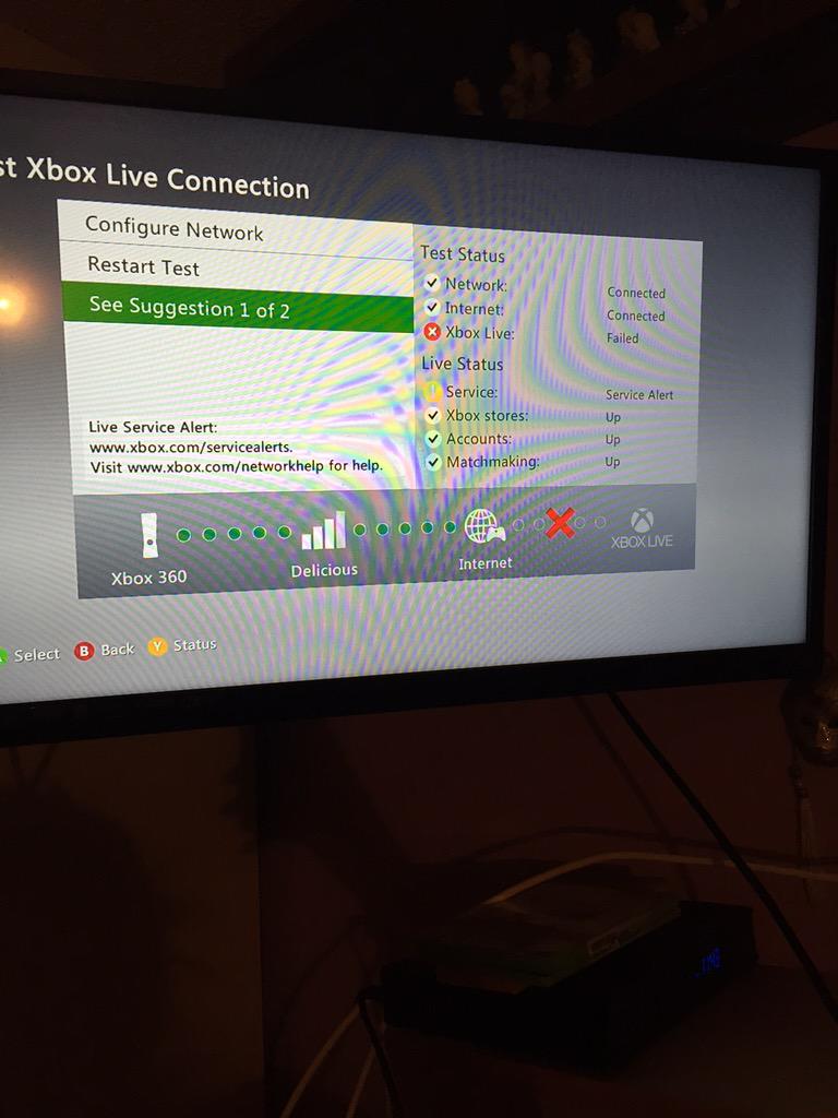 itzSaraah's tweet photo. Wtf #xboxlivedown for like 7hrs I thought it was just my console. When R u gunna fix this issue @XboxSupport ??!! http://t.co/4hnb7PBMc9
