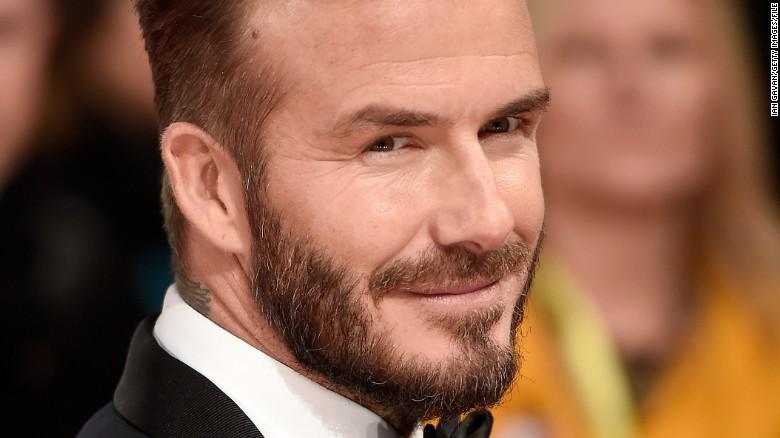 Happy 40th Becks -- but booze and gambling?  