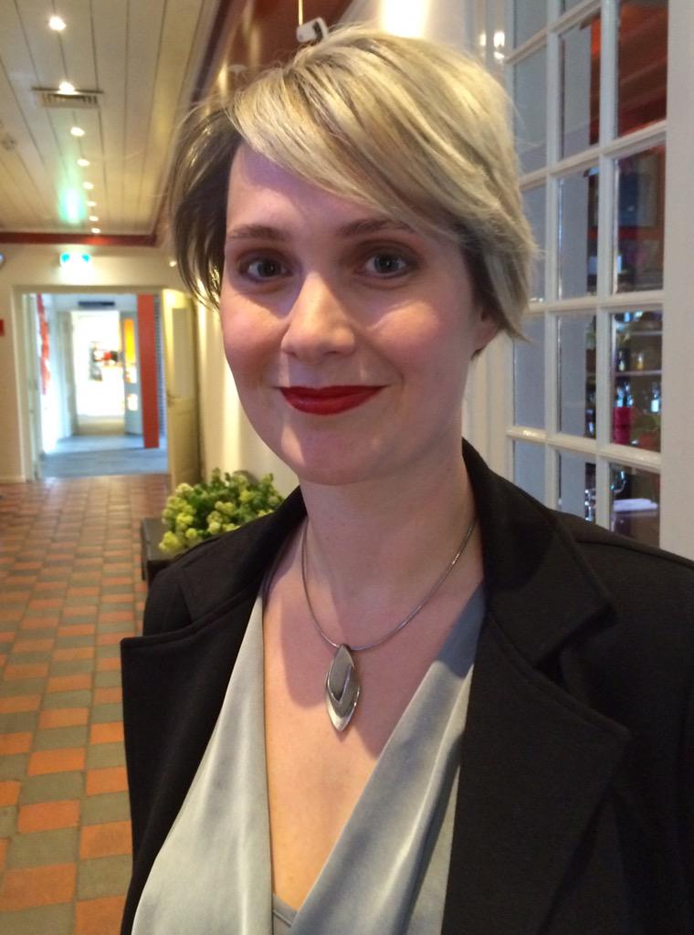 En zo zag ik er gister uit na mijn bezoek aan de kapper: