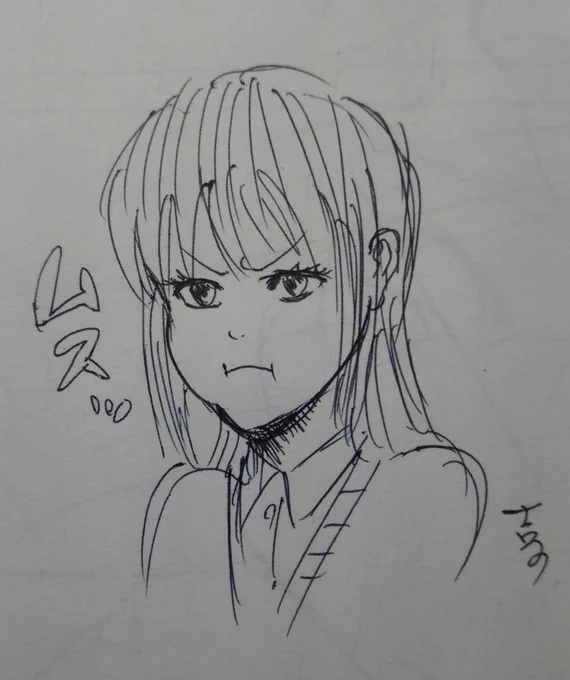 久々に落描き投下。 