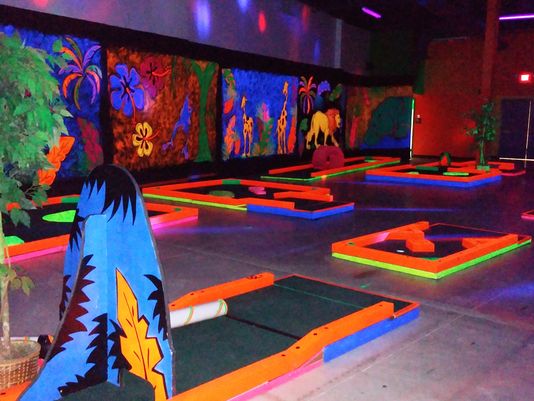 coloradoan's tweet photo. Finally: The glow-in-the-dark mini-golf course you didn't know you were waiting for is here http://t.co/hjZ6IstuNk http://t.co/RvF0D2gUu9