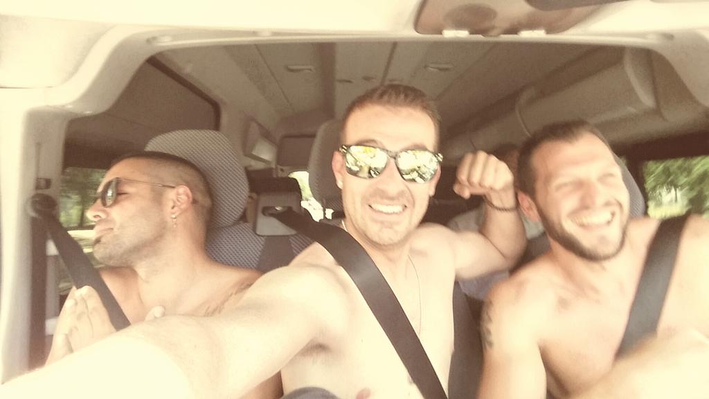 Camino Almoguer (Guadalajara). Sin aire acondicionado...😦 TORTURA!!!@OficialBrea <a href="/manulrebujitos/">manu</a>