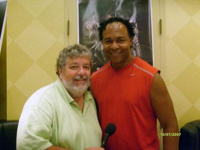 From 2008 when I had my TV show Mike Bennett On The Road. Ray Parker Jr.who ya gonna call to say happy 61st birthday 