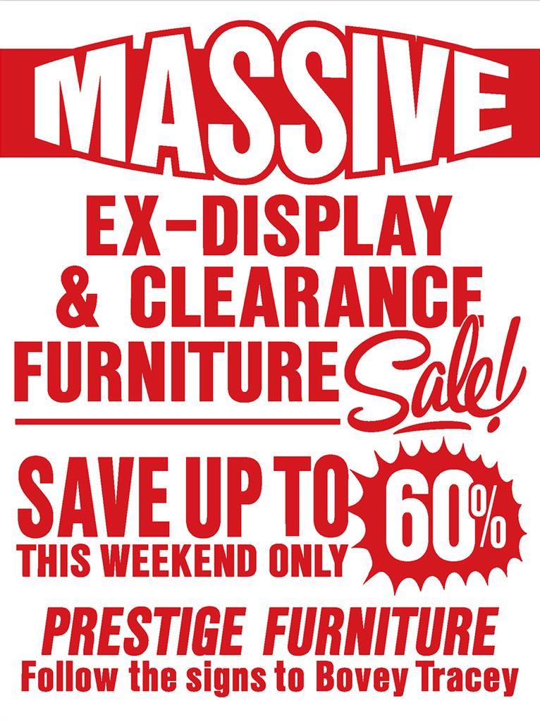 prestigetweet's tweet photo. MASSIVE Ex-Display &amp; Clearance Furniture Sale, extra 10% off already reduced Red Pen Prices!!! http://t.co/YG0CmPqTgp http://t.co/NOXbFWD8C9