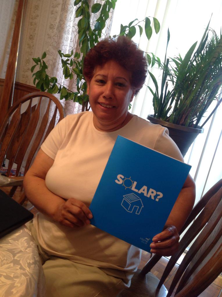 NRGRayJ's tweet photo. The Ortiz family is going solar out in #MiddletownNY with #nrghomesolar #solar4all http://t.co/qkXcjS7phR