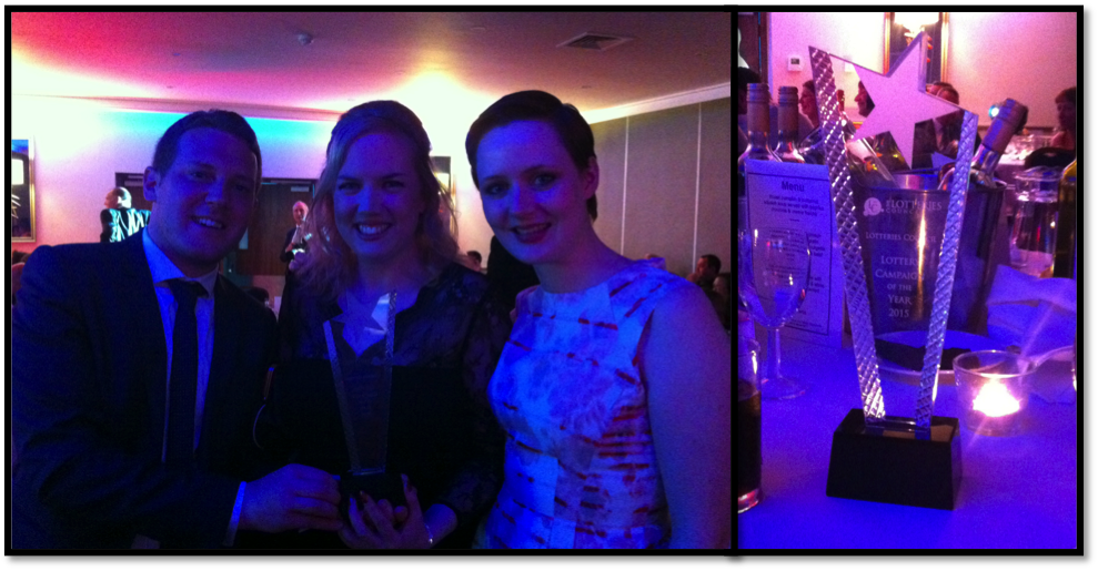 Instinctivhq's tweet photo. A great win for @TheBHF for Lottery Campaign of the Year at #LCConf15 on Wednesday! #ScienceOfResponse http://t.co/7tTpx1uqro