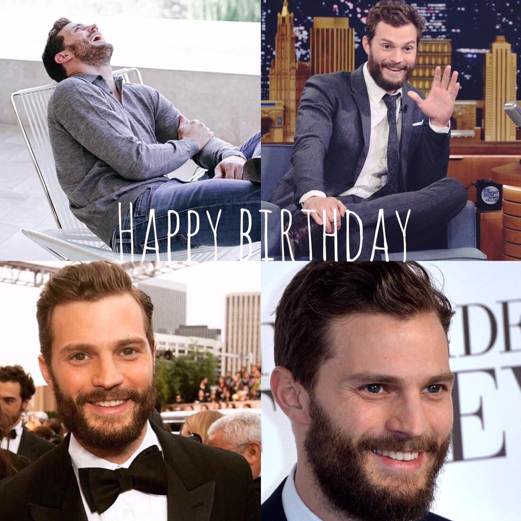 Happy Birthday Jamie Dornan      Hope you\ll have a great day in SA!!  