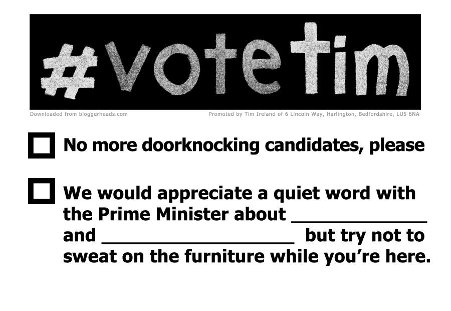 bloggerheads's tweet image. The third #votetim #doorposter.
Print to A4, attach to door.
This one is for fans of sweaty ham.