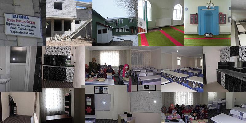 Ağrı ili Patnos ilçesi Sütlüpınar mahallesindeki AYŞE HATUN ÖZEN KIZ KUR’AN kursumuz hizmete açılmıştır.
