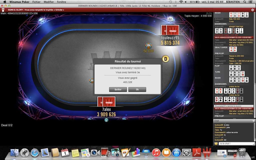 La_FosT's tweet photo. ***Good run sur @Winamax*** 3eme du noctambule 465€ :-)
#commentbiencommencerleweekend http://t.co/WdFVD6M3vi