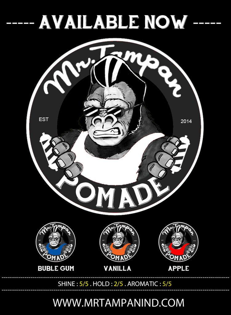 Pomade original from mr.tampan available on our store
