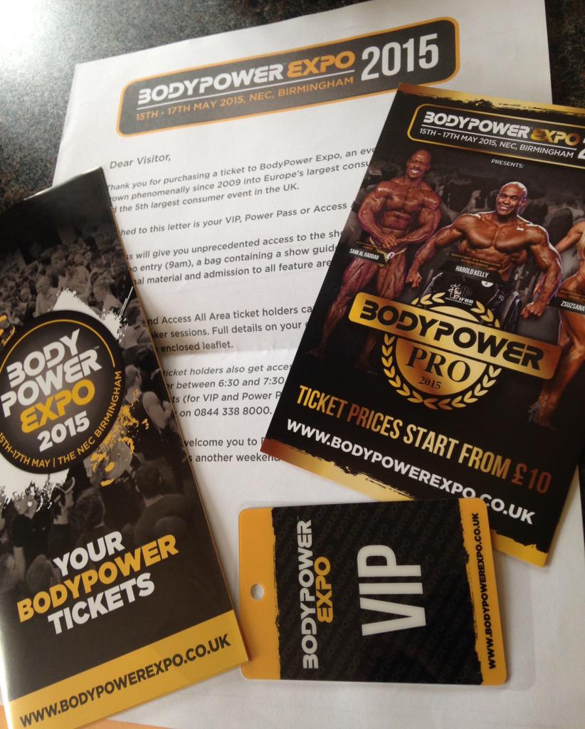 mattdenmann's tweet photo. @BodyPowerExpo all arrived, counting down the days!!π #2WeeksToBodypower http://t.co/icDMBdxnxe