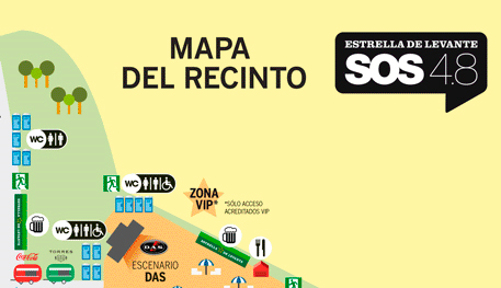 laverdad_es's tweet photo. ¡Atención, festivaleros! Aquí tenéis un mapa para no perderos en el @SOS48Festival http://t.co/BV9zqzEaZz http://t.co/1xRrI0dYJZ