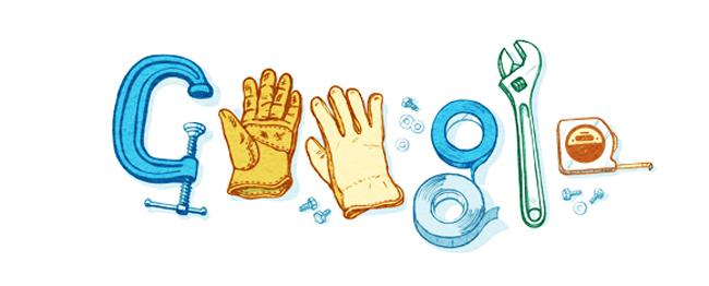 A3Noticias's tweet photo. Google rinde homenaje al Día del Trabajador con un doodle 'obrero' http://t.co/N4Wb4ohjYA http://t.co/7BGwok7af4