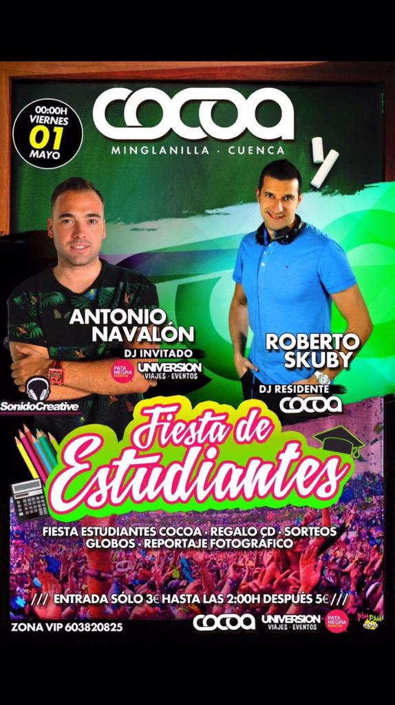 navaloncreative's tweet photo. Esta noche nos vemos por @CocoaDisco !!
#FiestadeEstudiantes
@Damian_perezz @RobertoSkuby @evpatanegra http://t.co/VrJ762yleP