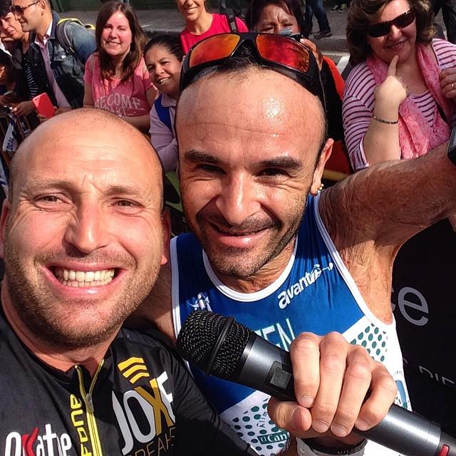 FitCalENGLISH's tweet photo. @joxespeaker posted Que genial y que alegría me ha dado ver al enorme RICARDO TEN (@Pancraten) corriendo por #AVAPA… http://t.co/FjEAZnZinb