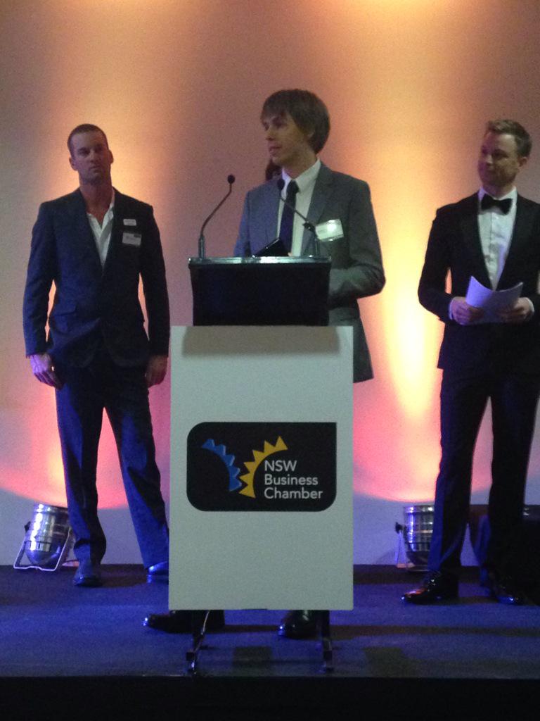 WesternNSWBC's tweet photo. Young Entrepreneur winner - Abe Damen, Kitchen &amp; Renovation Concepts! @dailyliberal @ABCDubbo @NSWBC @DubboChamber http://t.co/7s5yPrcdtJ