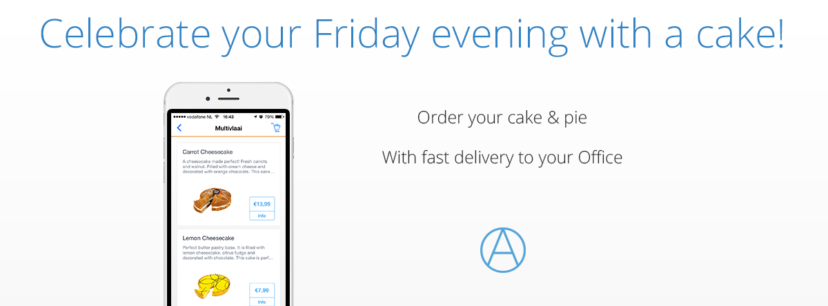 getofficeapp's tweet photo. Who says you need a special occasion to enjoy a delicious cake? #OfficeApp #Multivlaai #WTC #Schiphol http://t.co/6dXBHLvrSr
