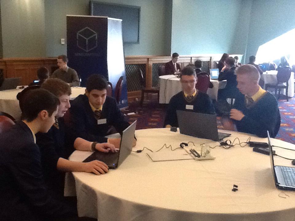smgstech's tweet photo. #BelTech15 @smgstech Minecraft Workshop http://t.co/yjeYwXQqWF