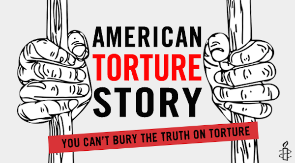 amnestyusa's tweet photo. #Torture is a crime &amp; no one should get away with it! http://t.co/4NMImu3hTk @TheJusticeDept #AmericanTortureStory http://t.co/qrBxSt2s0b