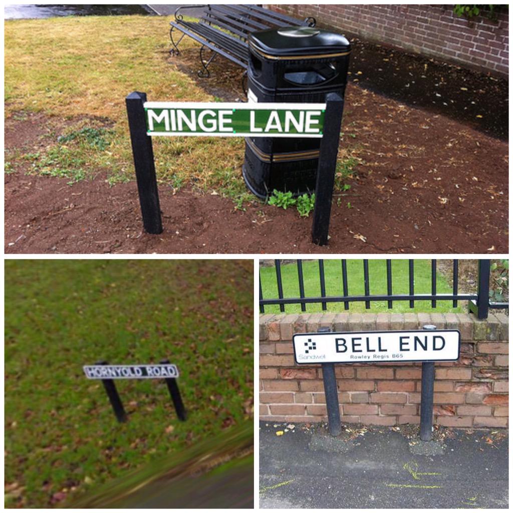 Worcester Culture Dirty Old Town 3 Rudest Street Names In Worcestershire 1 Minge Lane 2 Horny Old Road 3 Bellend Worcester Http T Co Dapfwqbvgp Twitter