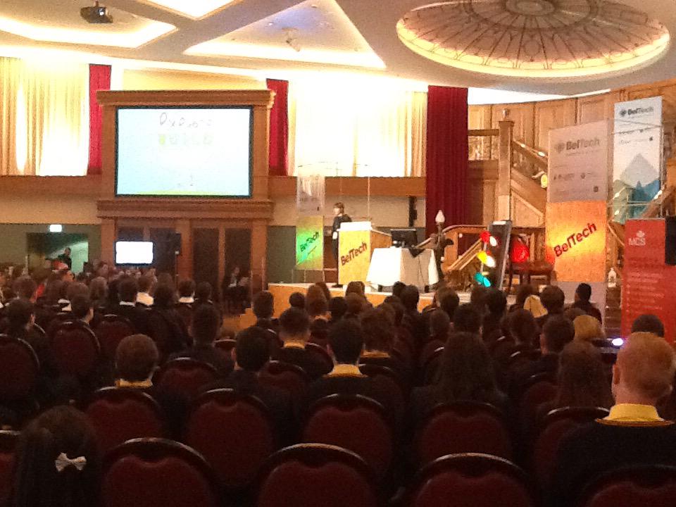 smgstech's tweet photo. @PingsterWorld #BelTech15 Fiona sharing her startup experience. http://t.co/EzHKFRp842