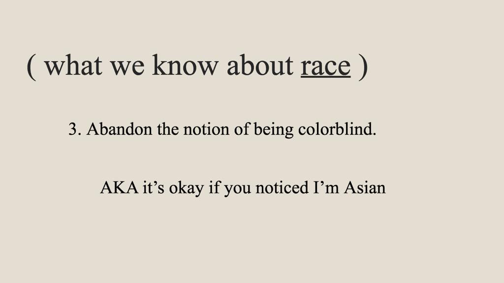 Please don't tell me u don't even realize I'm Asian or that u think of me as just white...find out today #CAFO2015