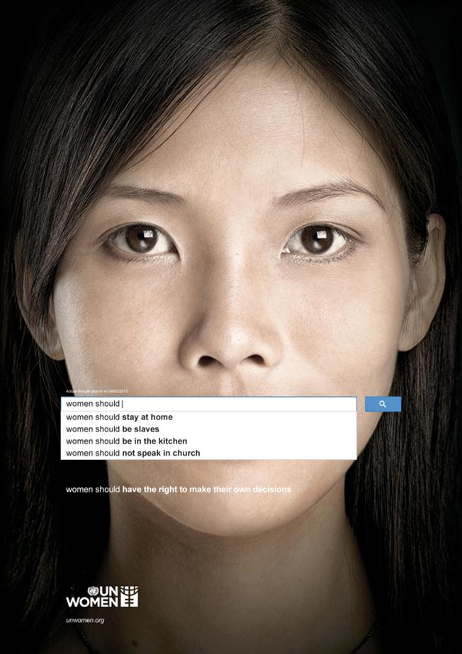 pranesh's tweet photo. Amazing @UN_Women posters on our shameful prejudices - using Google autosuggest  http://t.co/kHfkPbiLp6 h/t @shyamuw http://t.co/FFr0VukUy0