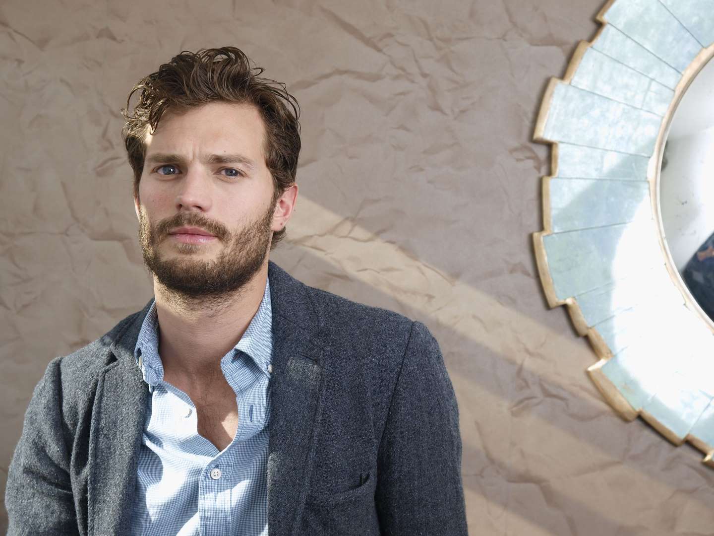 It\s official! Jamie Dornan tops the list of the 100 sexiest male stars: 