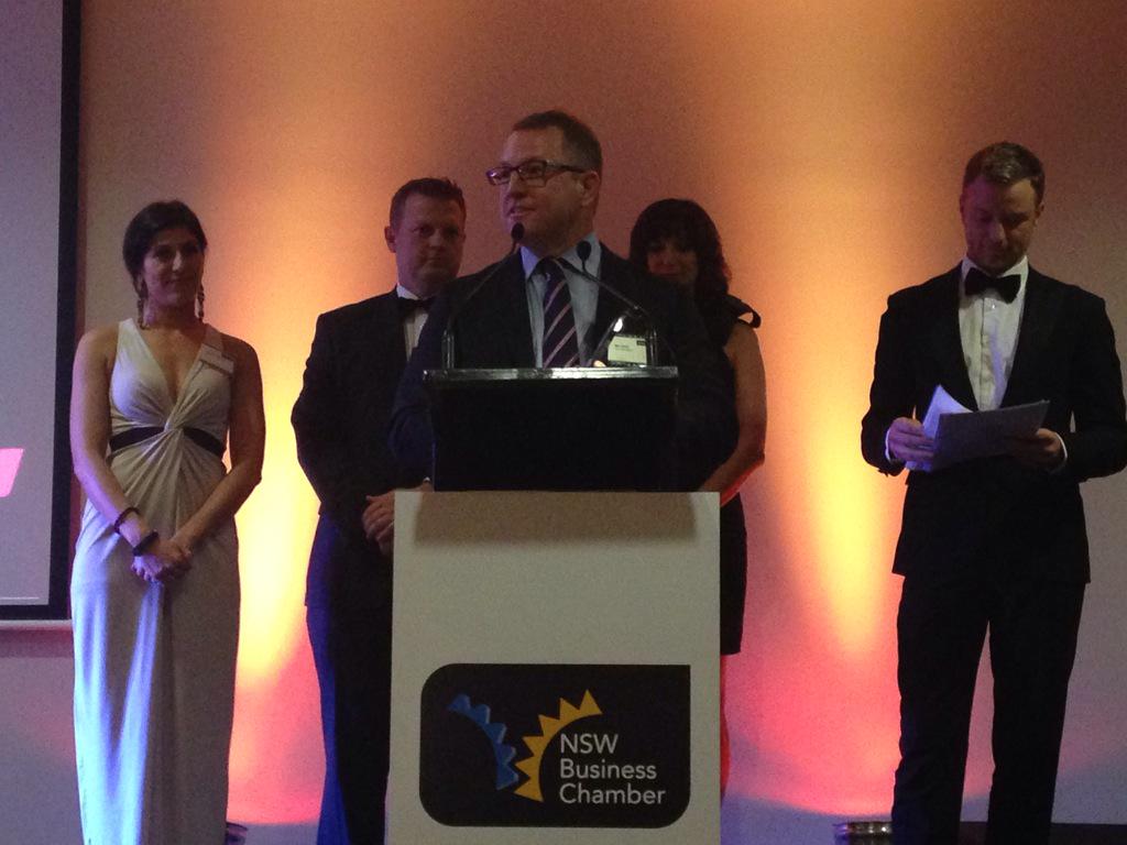 WesternNSWBC's tweet photo. Excellence in Business Award is taken out by @JohnDavisMotors! @ABCCentralWest @NSWBC @CWD_Orange @ForbesAdvocate http://t.co/kJBxUKgWQH