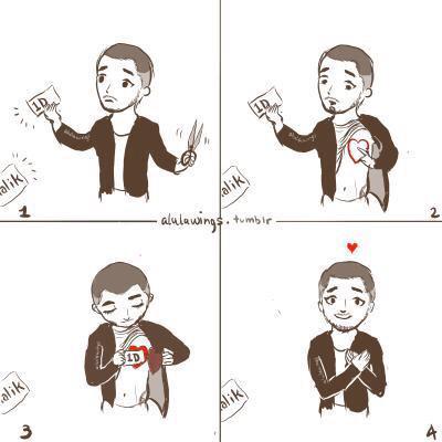 indigodoIans's tweet photo. #YouWillAlwaysBeZaynMalik1D " because 1D is not in my name, it's in my heart x "💞😭 http://t.co/5Y17rtqMCD