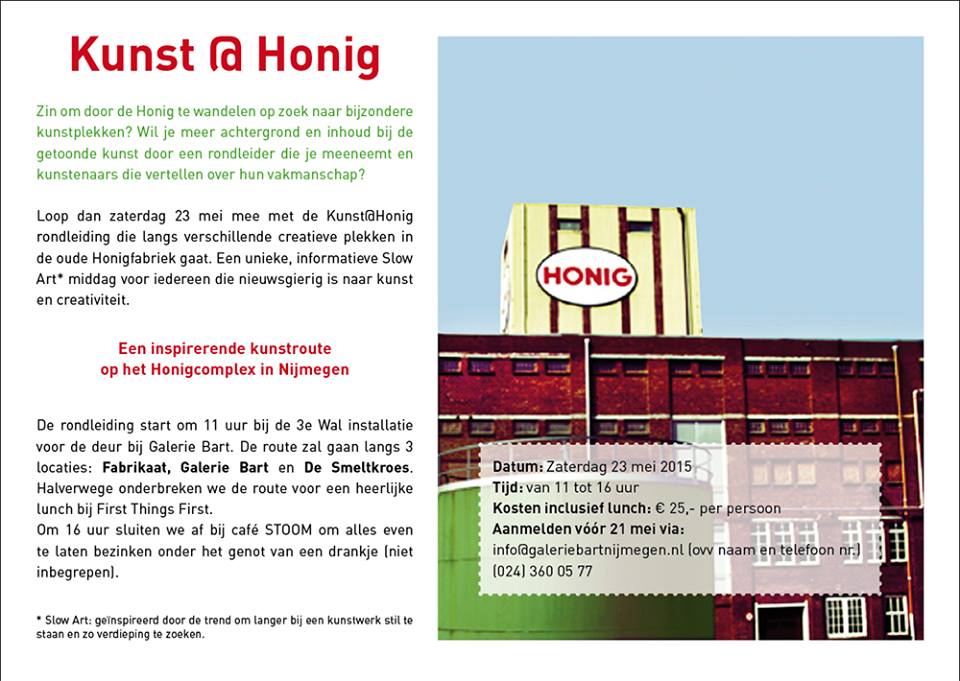 infofabrikaat's tweet photo. Loop je ook mee? #slowart @honigcomplex http://t.co/6ykfPOfkYr