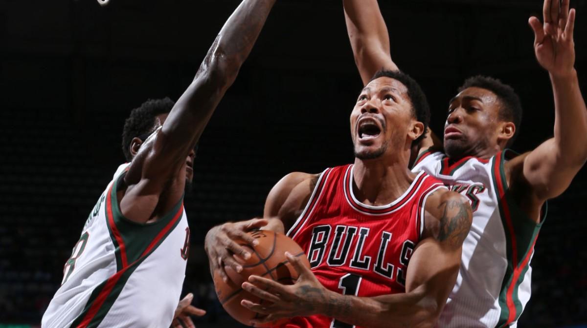 SportTimeBE's tweet photo. Les Bulls ont terrassé les Bucks 120-66.
Los Angeles sort victorieux du match 6, 102-96. Le match 7, le 2 mai à LA. http://t.co/27aWtm2D0z