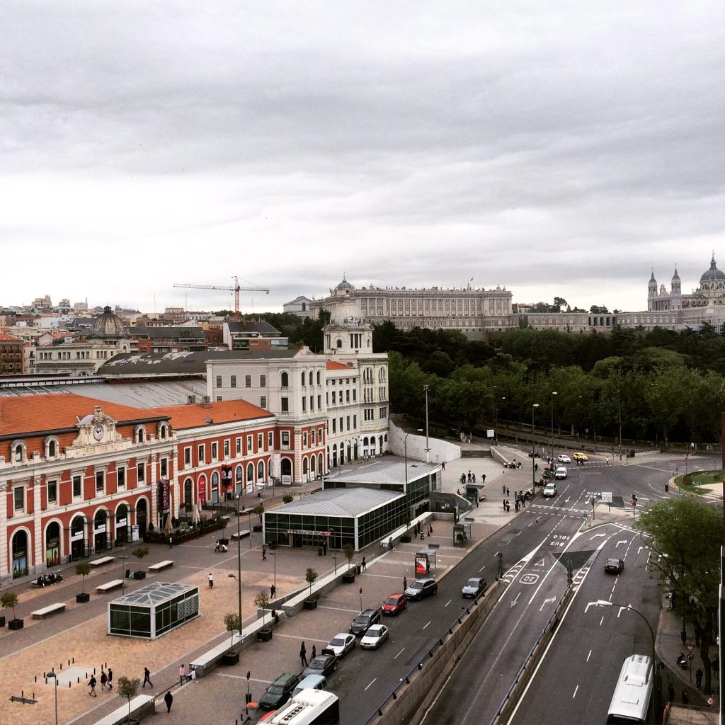 Disfrutando en #Madrid de las #vistas en las #alturas del #HotelMadfor,muy recomendable!@actahotels <a href="/Actahotelsgroup/">Acta Hotels</a>
