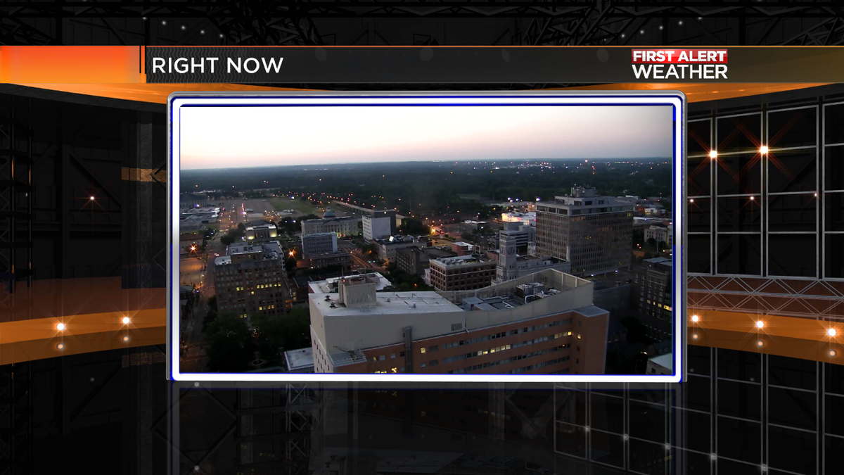 FirstAlertMS's tweet photo. A gorgeous day as the sun gets ready to rise over #Jackson! #mswx #FirstAlertWeather http://t.co/kHPeiQElxa
