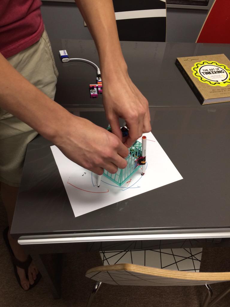 developdawson's tweet photo. Prototype testing! Getting ready for tonight's @NxtGyouth @ffhackathon http://t.co/lM54uCeM4s