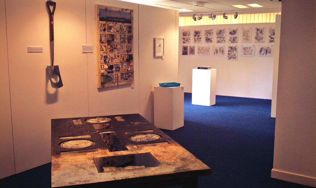 hesir's tweet photo. The Private View of #AVeryIndividualPractice, the @HSADHull staff #art #exhibition has just opened its doors... http://t.co/pe0GLhaJok