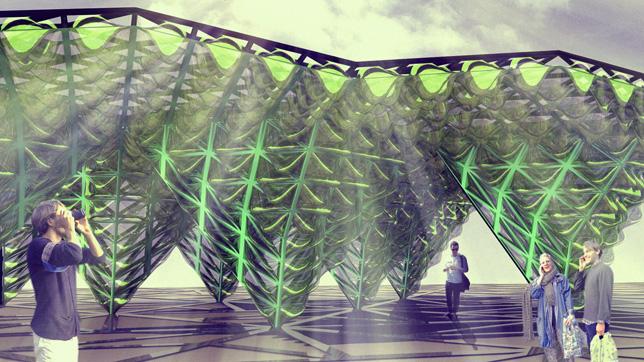 Biological cladding system that could be used to power cities in the future: dezeen.com/2015/05/01/mov… #technology