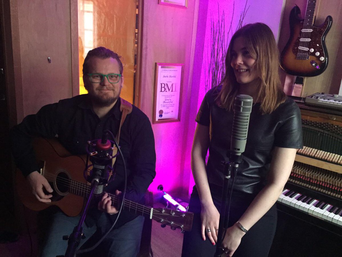 Filming with <a href="/BandVault/">Band Vault TV</a> today at <a href="/kensaltown/">Kensaltown Studios</a>! #London