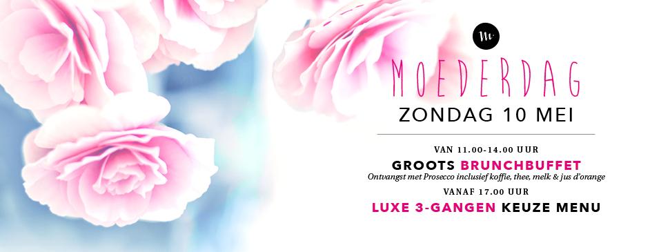 Wie staat er altijd voor je klaar? Dat is toch je Moedertje!
Trakteer je moeder op een luxe brunch of 3 gangen diner