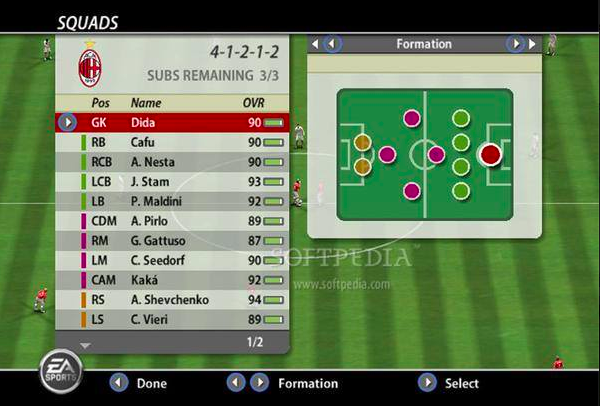 FootballFunnys's tweet photo. Milan on FIFA 06 http://t.co/cQBPvkipfz