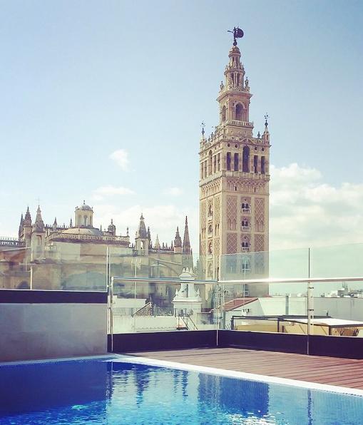 HotelCasa1800's tweet photo. Would you like having a different experience this summer? Enjoy our new terrace... #Seville #refreshingsummer http://t.co/CX7bcFnem7