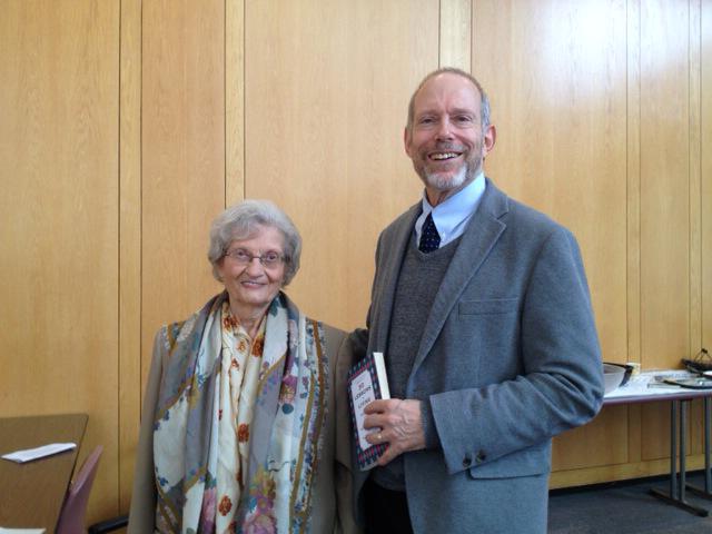 KarlPillemer's tweet photo. With a 90-year old fan! I learned some new lessons from her. #seniorlivesmatter #lessonsforliving http://t.co/Wa6nl7GlrV