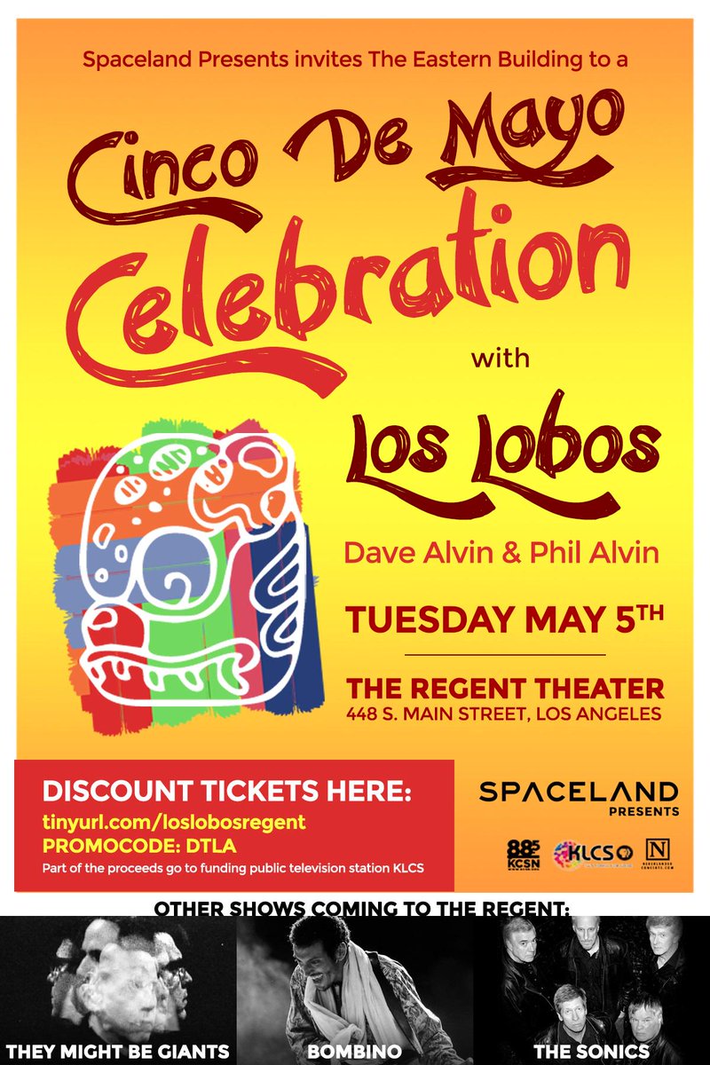 EasternColumbia's tweet photo. Here's the ticket link for the show: http://t.co/UbfULbX9DV
Promo code to receive the discount ($35 tickets) is: DTLA http://t.co/qoBEMu9Lht