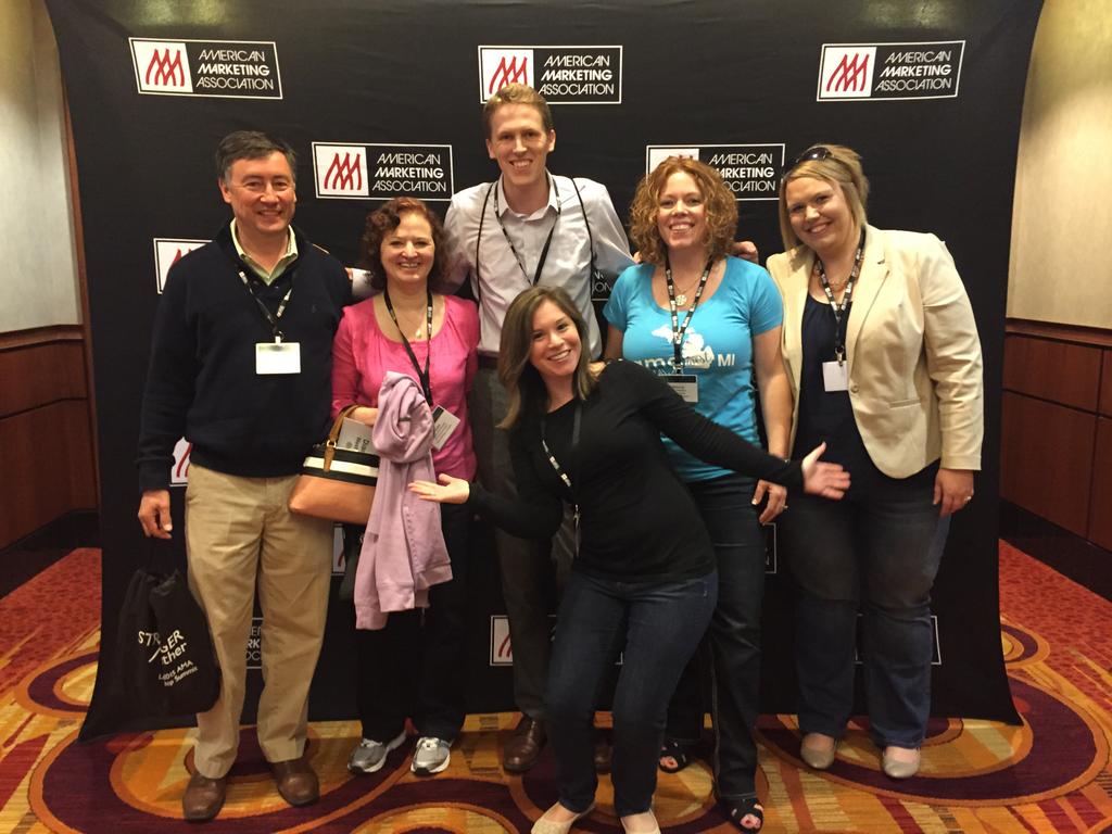 rcdutcher's tweet image. My fun travel companions and marketing peeps for the #amasummit weekend in Chicago #amawm @DriveLakeviewFL